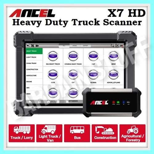 Ancel X7 HD Full System Heavy Duty Truck Diagnostic Tool