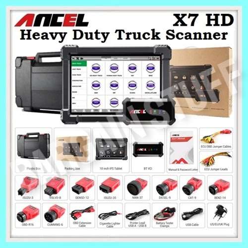 Ancel X7 HD Full System Heavy Duty Truck Diagnostic Tool
