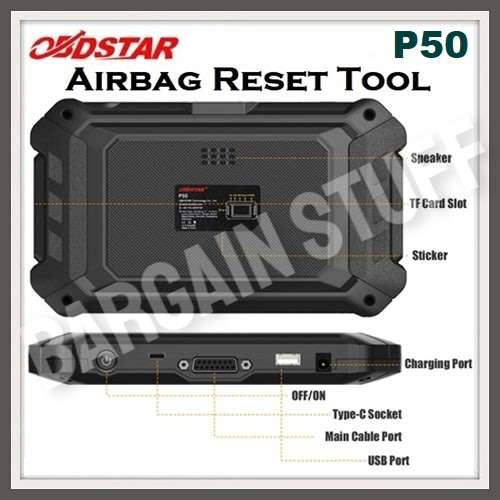 OBDStar P50 Airbag Reset Tool SRS crash recovery