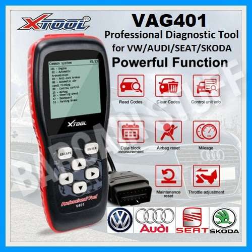 XTool VAG401 Professional Handhold Diagnostic tool for VW/AUDI/SEAT/SKODA