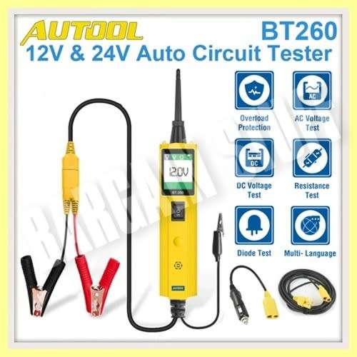 Autool BT260 Automotive Circuit Tester Tool