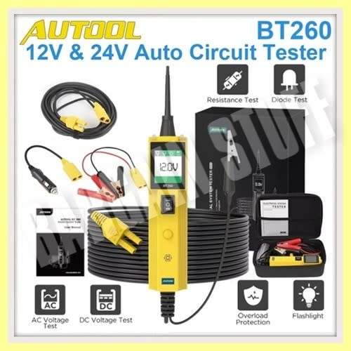 Autool BT260 Automotive Circuit Tester Tool