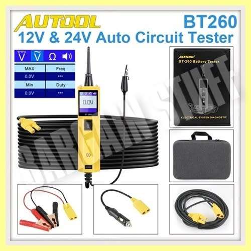 Autool BT260 Automotive Circuit Tester Tool