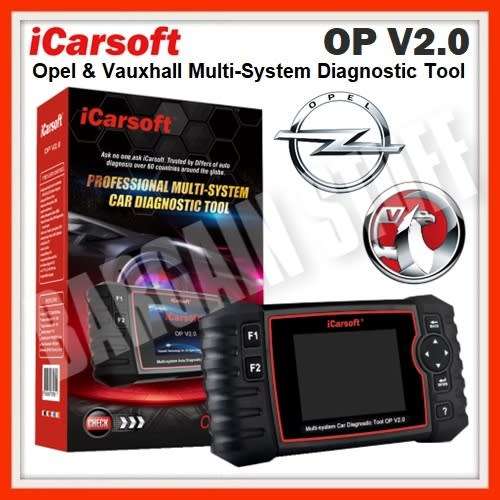 iCarsoft OP V2.0 For Opel / Vauxhall Professional Multi-System Auto Diagnostic Tool