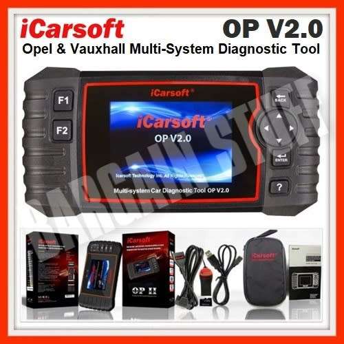 iCarsoft OP V2.0 For Opel / Vauxhall Professional Multi-System Auto Diagnostic Tool