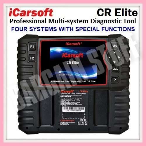 iCarsoft CR Elite Multi-System Professional Diagnostic Tool