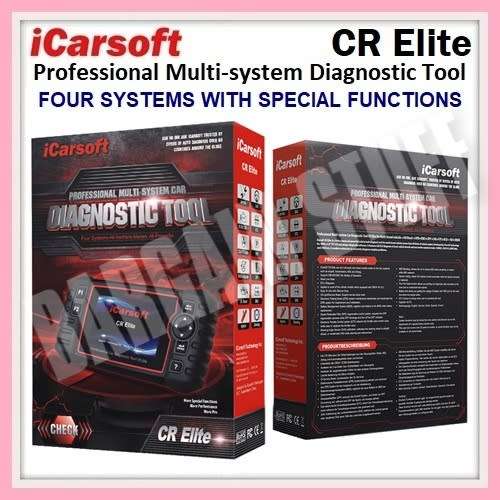 iCarsoft CR Elite Multi-System Professional Diagnostic Tool