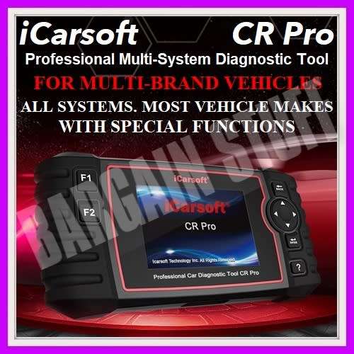 iCarsoft CR Pro Multi-System Professional Diagnostic Tool