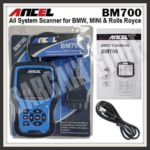 Ancel BM700 OBD2 All System Scanner Code Reader for BMW / MINI & Rolls Royce with Reset Functions