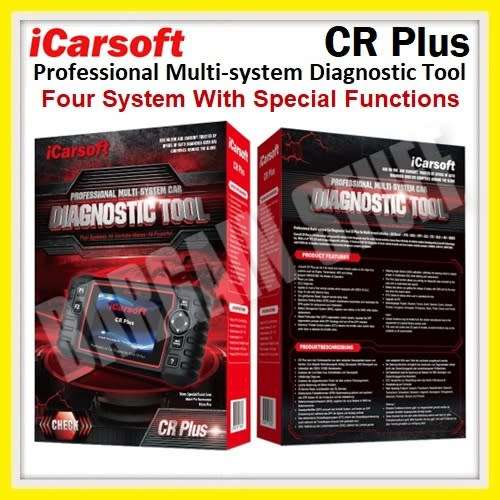 iCarsoft CR Plus Professional 4 System Diagnostic Tool With Special Functions