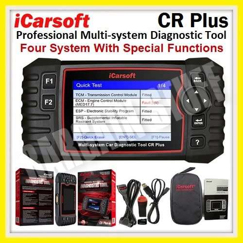 iCarsoft CR Plus Professional 4 System Diagnostic Tool With Special Functions