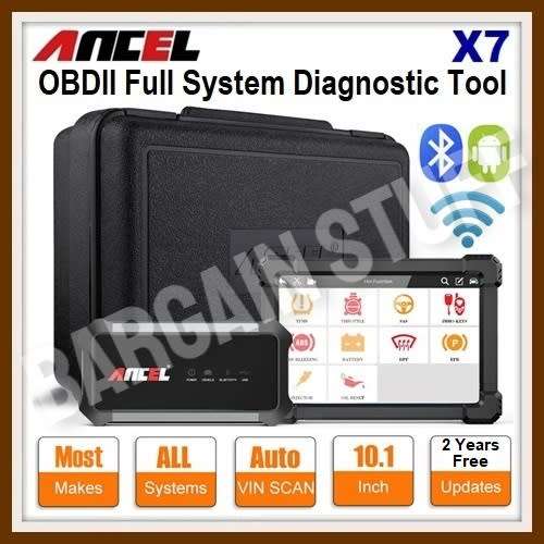 Ancel X7 Full System OBD2 Diagnostic Scanner Bluetooth With Special Functions