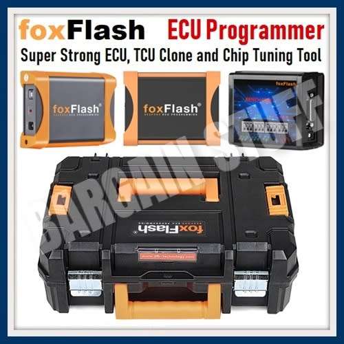 FoxFlash Super Strong ECU / TCU Programmer, Clone and Chip Tuning Tool Support VR Reading & Checksum