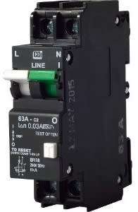 CBI Earth Leakage 1 Pole + Neutral 63A 6kA 240V with Overload Protection QF17A63