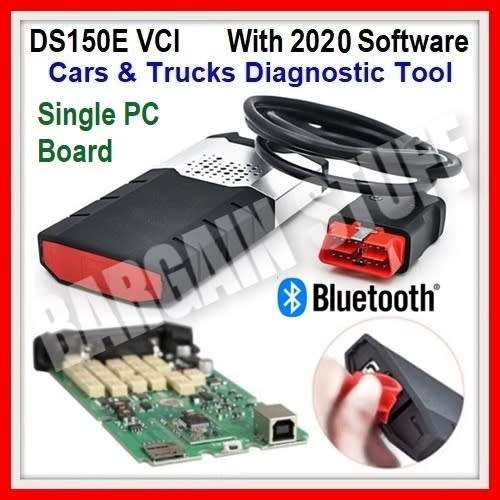 Delphi DS150E Bluetooth Diagnostic Tool Single PC Board V2020.23