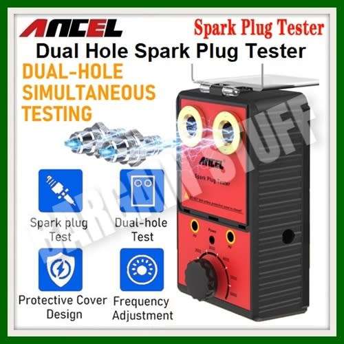 Ancel Automotive Spark Plug Tester Double Hole