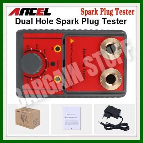 Ancel Automotive Spark Plug Tester Double Hole