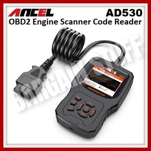 Ancel AD530 OBD2 Engine Scanner Code Reader with Lifetime free Updates
