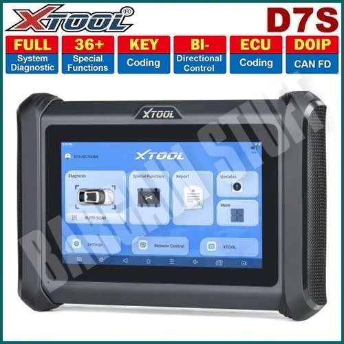 XTool D7S Diagnostic Tool & Key Programmer with 36+ Special Functions, Bi-Directional Control