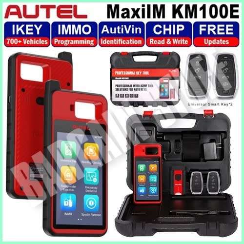 Autel MaxiIM KM100E Key Programmer Support Transponder Reading/ Cloning and IMMO Learning