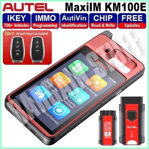 Autel MaxiIM KM100E Key Programmer Support Transponder Reading/ Cloning and IMMO Learning