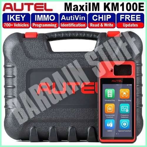Autel MaxiIM KM100E Key Programmer Support Transponder Reading/ Cloning and IMMO Learning