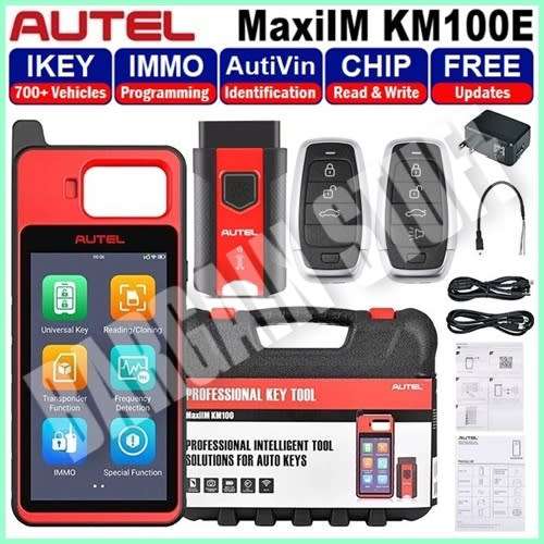 Autel MaxiIM KM100E Key Programmer Support Transponder Reading/ Cloning and IMMO Learning