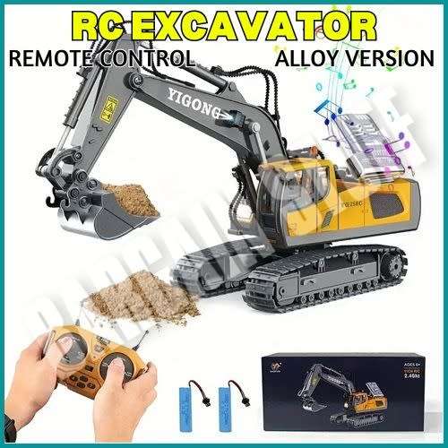 Remote Control Alloy Excavator 11 Channel 2.4Ghz