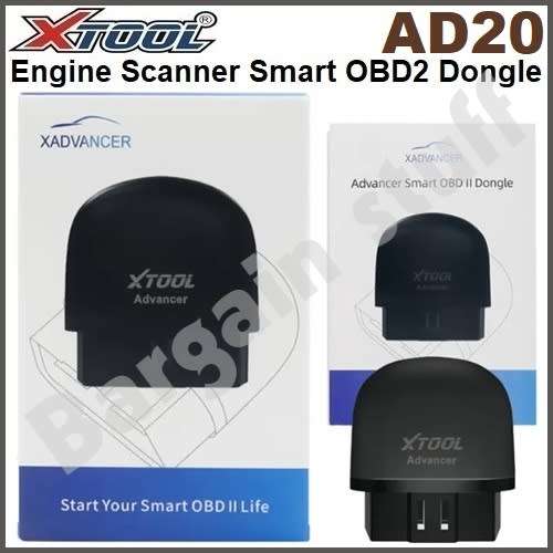 XTool AD20 OBD2 Engine Scanner Smart Dongle Work with IOS & Android.