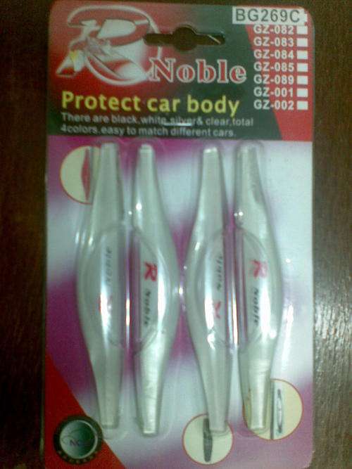 DOOR GUARDS 4PCS SET SLIMLINE CLEAR (LOW SHIPPING)