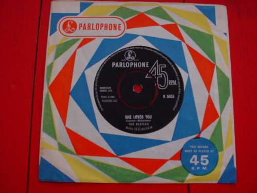 THE BEATLES - 7 SINGLE - BRITISH PRESSING