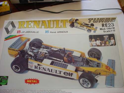 RENAULT TURBO RE23 FORMULA 1 MODEL