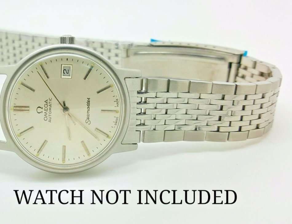 Omega no.(12)  1068 stainless steel gents watch bracelet