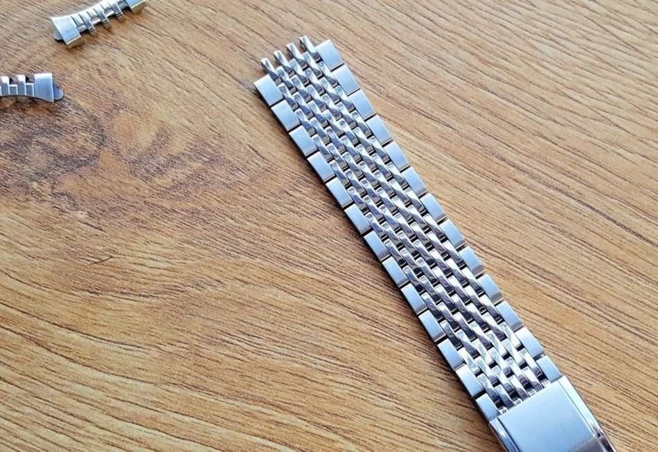 Omega no.(12)  1068 stainless steel gents watch bracelet
