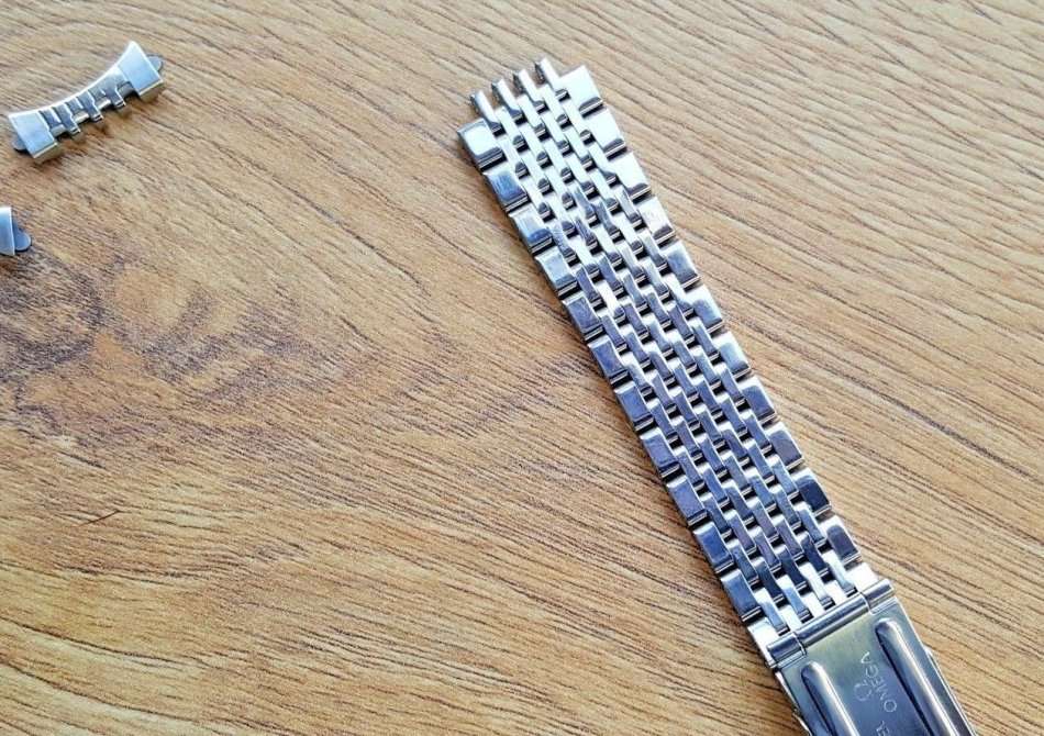 Omega no.(12)  1068 stainless steel gents watch bracelet