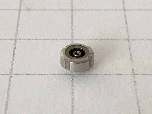 5.2mm Omega crown - four leaf clover