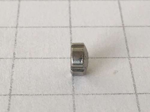 5.2mm Omega crown - four leaf clover