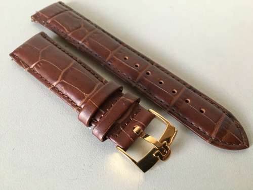 20mm Omega leather strap