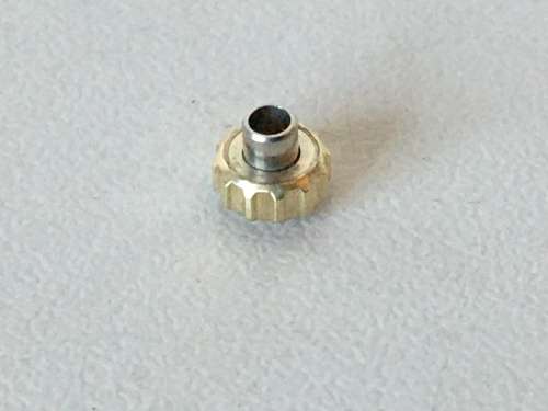 5,5mm Omega gold plated crown