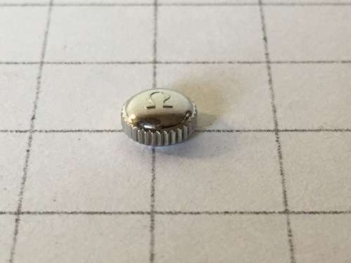 6.0mm Omega stainless steel crown