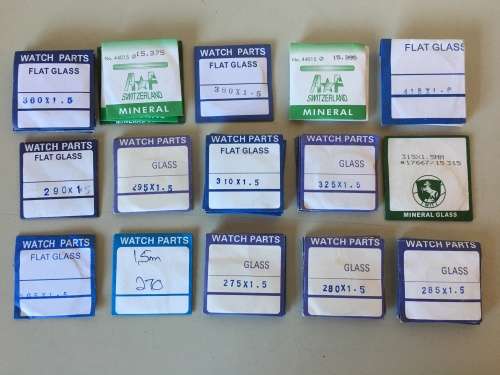 1.5mm flat glass for watch