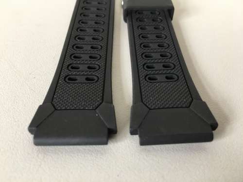 20mm soft rubber strap for divers watch