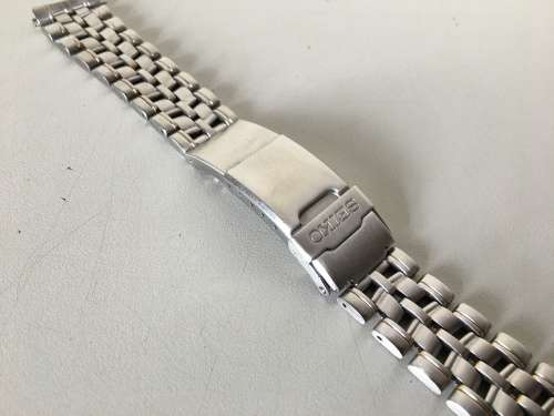 SEIKO - 20mm stainless steel watch bracelet