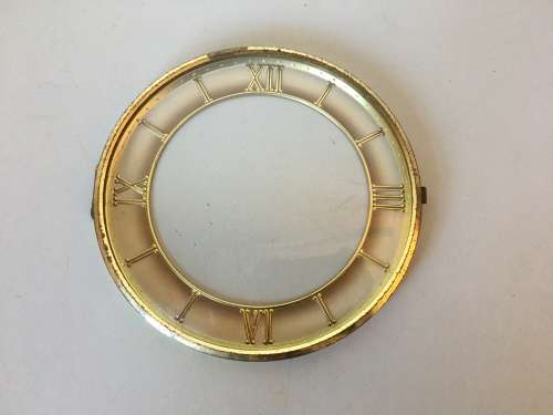 148mm clock dial with hinged frame & glass