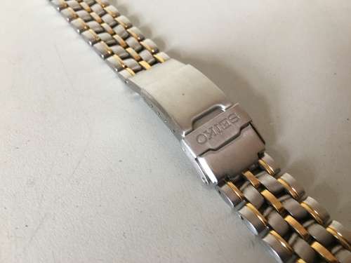 SEIKO - 20mm stainless steel watch bracelet