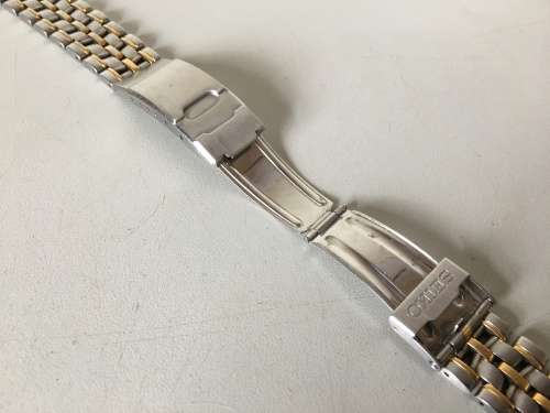 SEIKO - 20mm stainless steel watch bracelet
