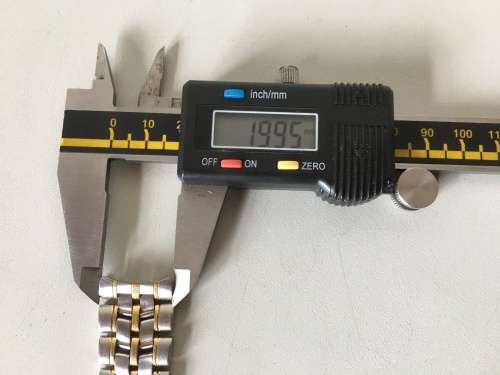 SEIKO - 20mm stainless steel watch bracelet