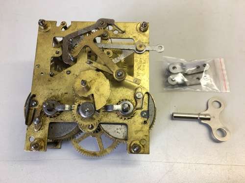 English clock movement - parts/repair