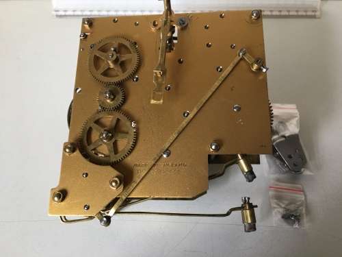 English clock movement - parts/repair