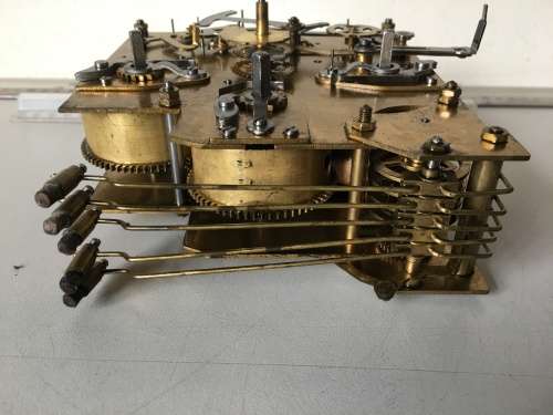 English clock movement - parts/repair